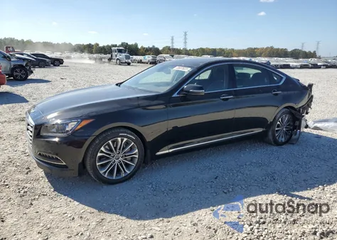 2017 Genesis G80 Base from USA, damaged, VIN KMHGN4JE9HU188566